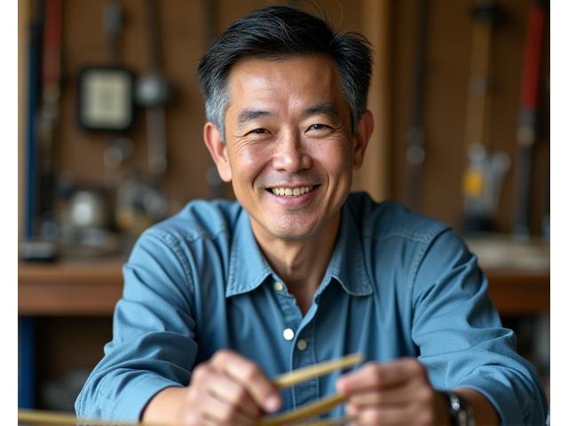 Portrait of Alex Chen, Master Rod Builder